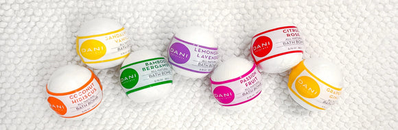 Elevate Your Bath Time: DANI Naturals Bath Bombs Are Now Available Online!